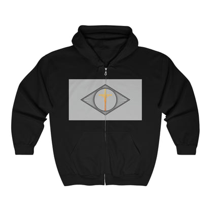 Unisex Heavy Blend™ Full Zip Hooded Sweatshirt