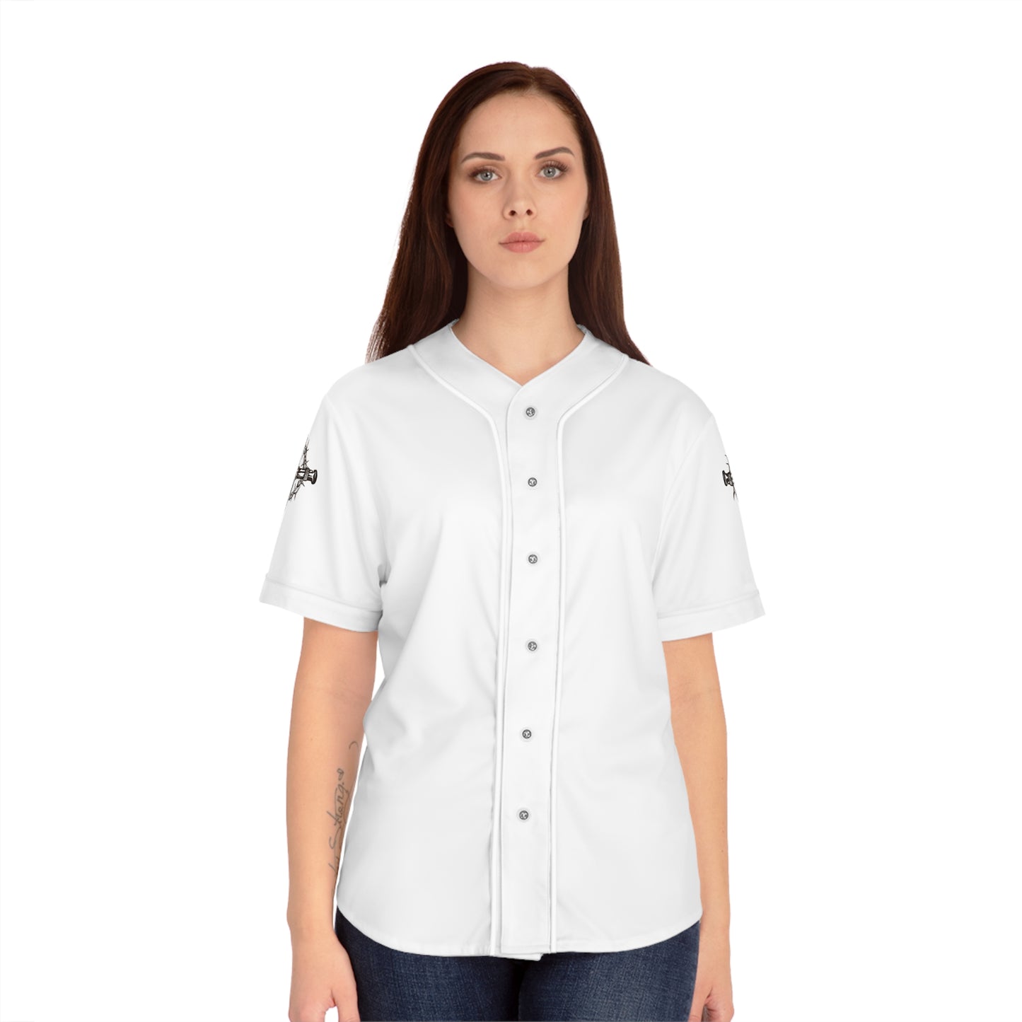 Women's Baseball Jersey (AOP)